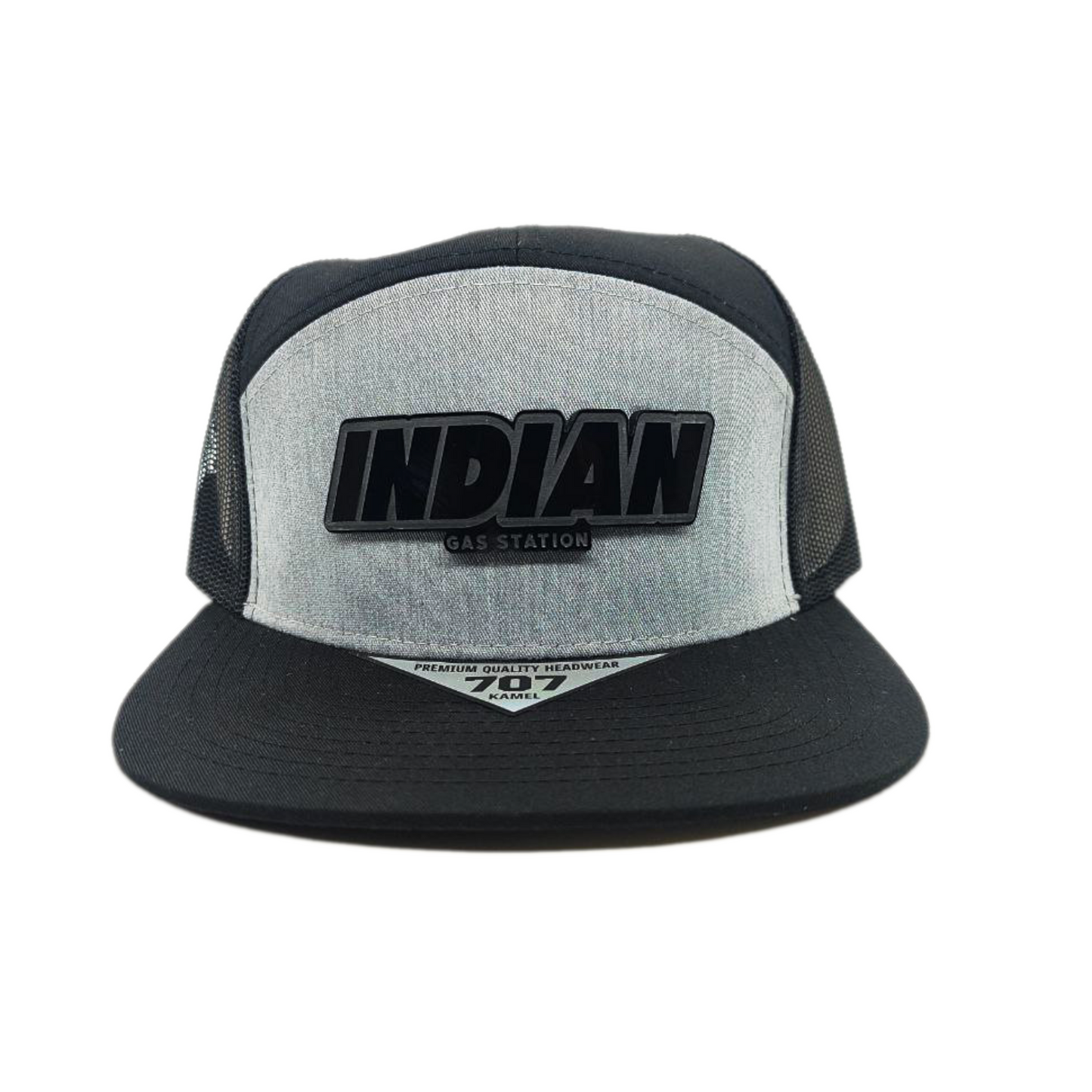 Gorra "Asfalto Gris - Logo INDIAN