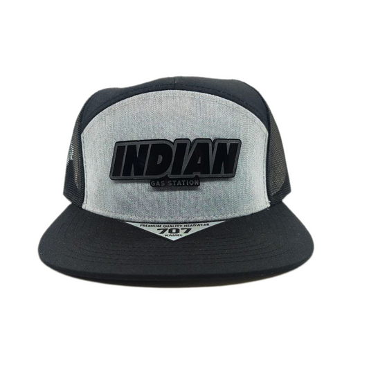 Gorra "Asfalto Gris - Logo INDIAN